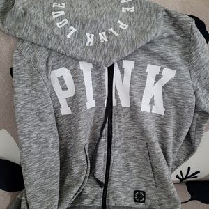 Pink hoodie
